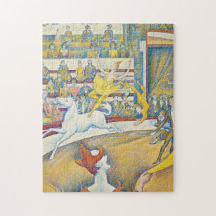 The Circus, Le Cirque, 1891 by Georges Seurat Legpuzzel