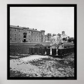 The Citadel in Charleston, SC 1865 Poster (Voorkant)