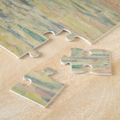 The Cliff Etretat Sunset by Claude Monet Legpuzzel (Zijkant)