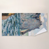 The Cliff of Aval, Monet Badhanddoek (Badhanddoek)