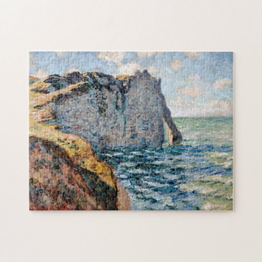 The Cliff of Aval, Monet Legpuzzel (Horizontaal)
