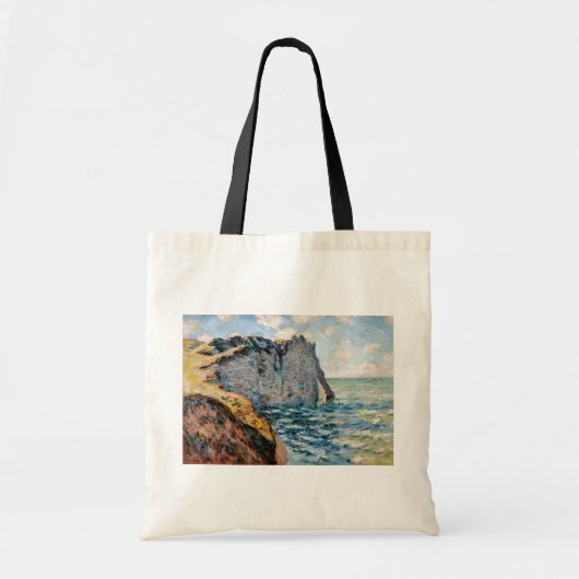 The Cliff of Aval, Monet Tote Bag (Voorkant)