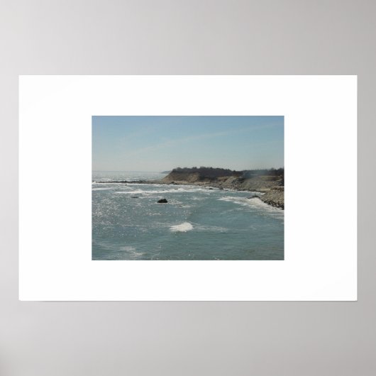 The Cliffs at Manomet Point, Plymouth, MA Poster (Voorkant)