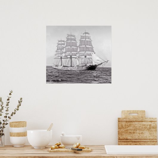 The Clipper St. David Poster (Keuken)