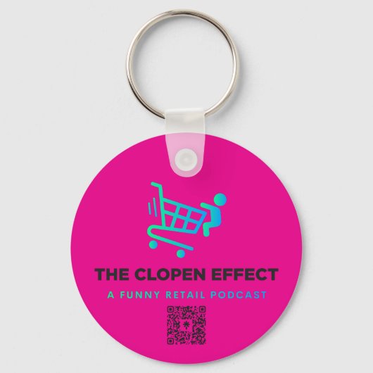 The Clopen Effect Sleutelhanger (Voorkant)