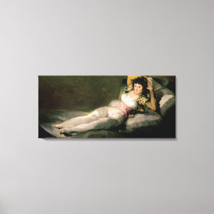 The Clothed Maja, c.1800 Canvas Afdruk
