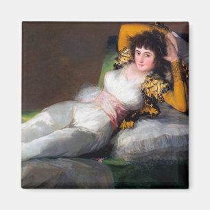 The Clothed Maja, Francisco Goya, 1798-1803 Magneet