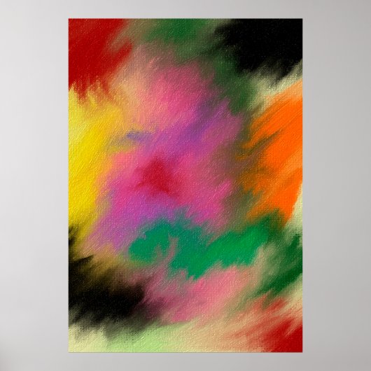 The clown in the rain poster (Voorkant)