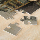 The Cobbler's Shop, 1874 (olie op het paneel) Legpuzzel (Zijkant)