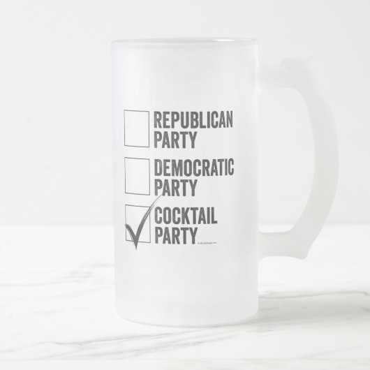 The Cocktail Glass Beer Mug (Droit)