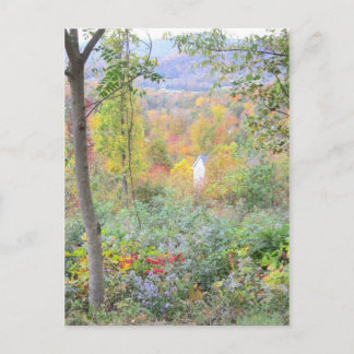 The coconto of a mountain fall briefkaart