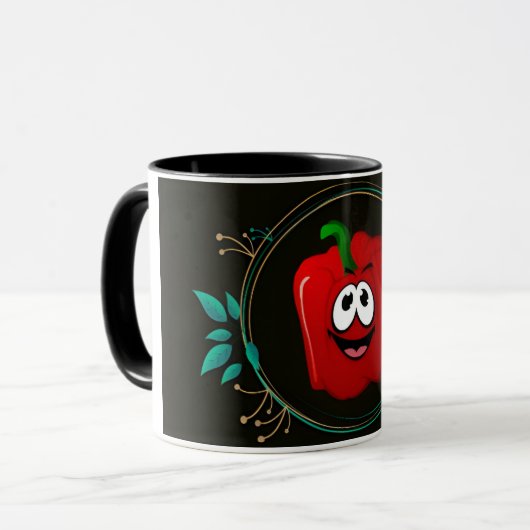 "The Combo Mug : Coffee’s Best Multi-Tasker"** (Devant gauche)