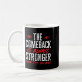 The Comeback Is Always Stronger Than The Setback M Koffiemok (Links)