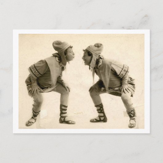 The Comedy of Errors, 1902  Briefkaart (Voorkant)