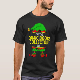 The Comic Books Collector Elf Matching Family Chri T-shirt