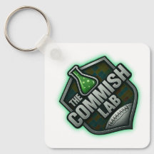 THE COMMISH LAB KEYCHAIN
