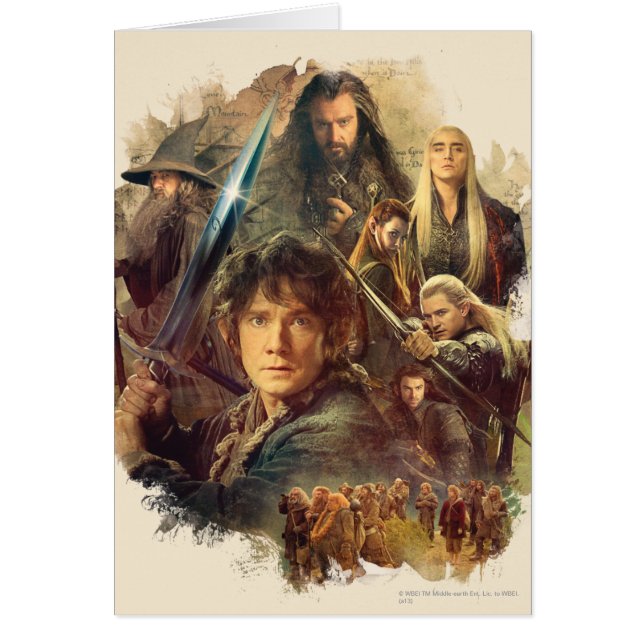 The Company and Elves of Mirkwood (Devant)