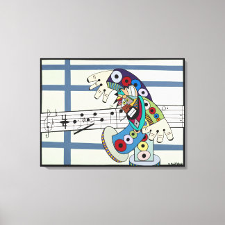 "The Conductor" van Ruchell Alexander Canvas Afdruk