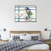 "The Conductor" van Ruchell Alexander Canvas Afdruk (Insitu (Slaapkamer))