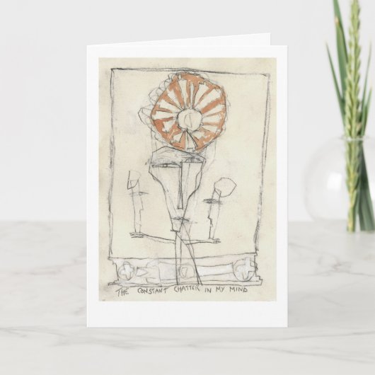 The constant chatter. kaart (Voorkant)