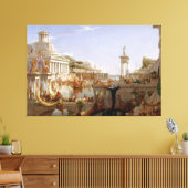 The Consummation of Empire van Thomas Cole (1836) Canvas Afdruk (Insitu (Woonkamer))