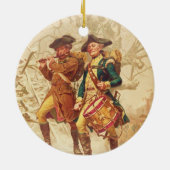 The Continentals by Frank Blackwell Mayer 1875 Keramisch Ornament (Achterkant)