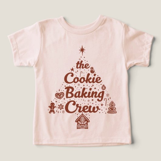 The Cookie Baking Crew Christmas Tree Design (Design Recto)