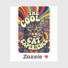 THE COOL CAT EXPERIENCE STICKER