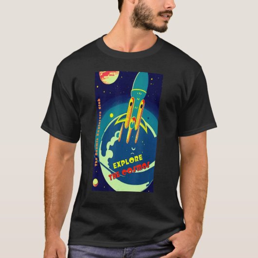 The Cosmic Explorers Club Explore The Cosmos (#08) T-shirt (Voorkant)