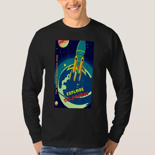 The Cosmic Explorers Club Explore The Cosmos (#08) T-shirt (Voorkant)