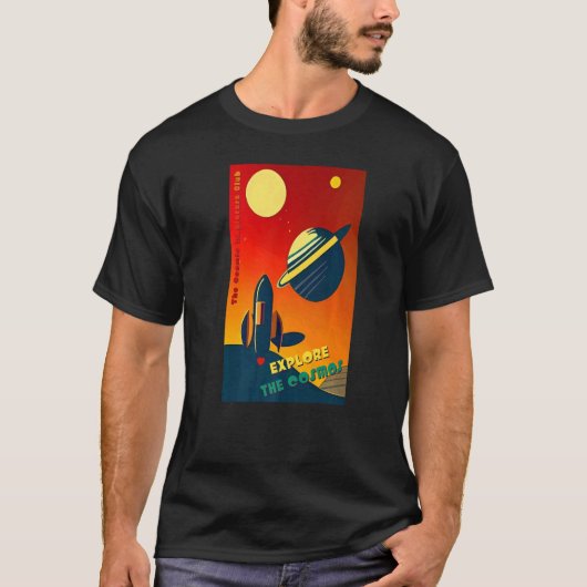 The Cosmic Explorers Club Explore The Cosmos (#09) T-shirt (Voorkant)
