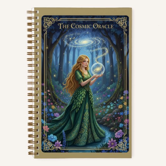 The Cosmic Oracle Forest Galaxy Journal (Recto)