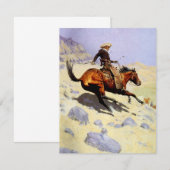 The Cowboy van Remington, cavalerie (Voorkant / Achterkant)