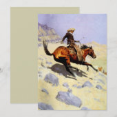 The Cowboy van Remington, cavalerie (Voorkant / Achterkant)