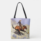 The Cowboy van Remington,  cavalerie Draagtas (Achterkant)