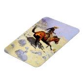 The Cowboy van Remington,  cavalerie Magneet (Linkerzijde)