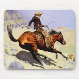 The Cowboy van Remington,  cavalerie Muismat