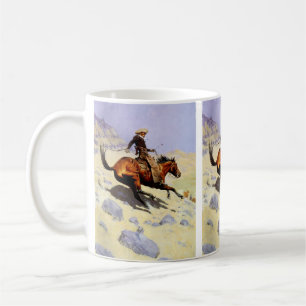 The Cowboy van Remington, Vintage Cavalry Military Koffiemok