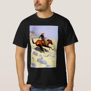The Cowboy van Remington, Vintage Cavalry Military T-shirt