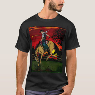 "The Cowboys" Kleurprint. T-shirt