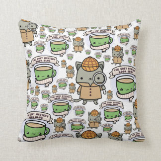 The Cozy Mystery Book Club Pillow Kussen