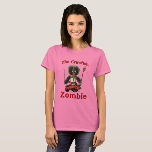 The Crawfish Zombie T-shirt (Voorkant volledig)