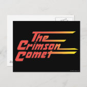 The Crimson Comet Logo Briefkaart (Voorkant / Achterkant)