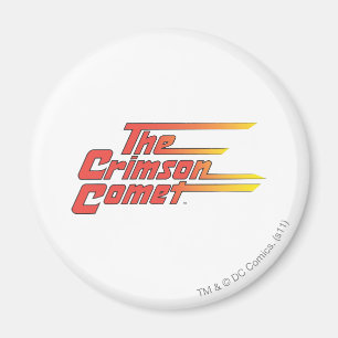The Crimson Comet Logo Magneet