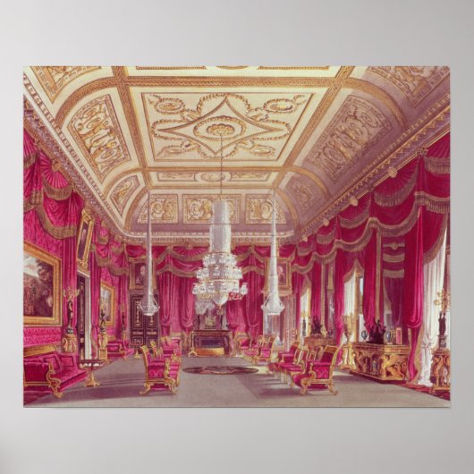 The Crimson Drawing Room, Carlton House Poster (Voorkant)