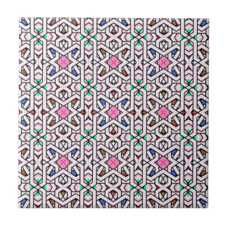 The Cross Stars in Colorful Seamless Pattern Tegeltje