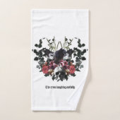 The Crow Laughing Awfully Bad Handdoek (Handdoek)