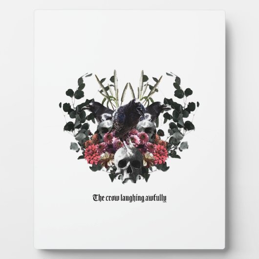 The Crow Laughing Awfully Fotoplaat (Voorkant)