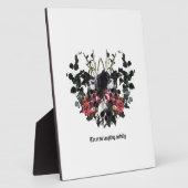 The Crow Laughing Awfully Fotoplaat (Zijkant)