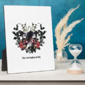 The Crow Laughing Awfully Fotoplaat (Zijkant)